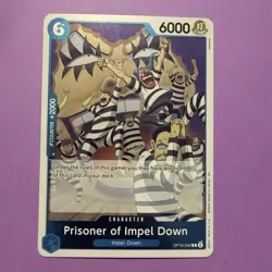 One Piece TCG Prisoner of Impel Down OP16-042 R NM! - Image 1