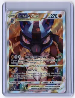 Lucario VSTAR - SWSH291 Promo Holo NM Pokemon SWSH: Sword & Shield Promo Cards - Image 1