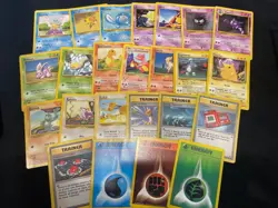 24 Base Set 1999 Pokemon Card Unlimited Lot inc Squirtle Charmander Pikachu DMG - Image 1