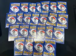 24 Base Set 1999 Pokemon Card Unlimited Lot inc Squirtle Charmander Pikachu DMG - Image 5