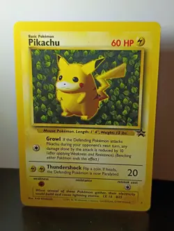 Pokemon TCG WOTC Black Star 6 Card Promo Lot - Pikachu Mew Marill And More - Image 2
