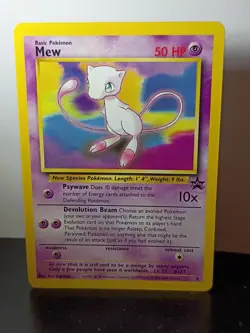 Pokemon TCG WOTC Black Star 6 Card Promo Lot - Pikachu Mew Marill And More - Image 4