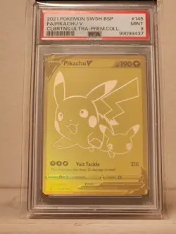 Pikachu V SWSH145 SWSH: Sword & Shield Promo Cards Holo - Image 1