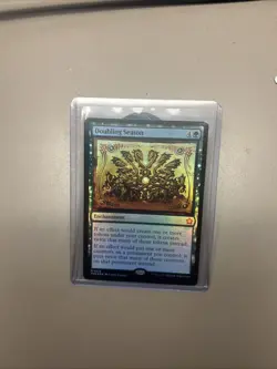 MTG English Doubling Season NM Foil Foundations - Image 1
