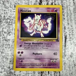 Mewtwo 3/53 Movie Promo Pokemon Card WOTC Common TCG Kids WB - Image 1
