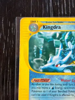 Kingdra 19/147 Rare Vintage WOTC Aquapolis E-Reader Pokemon Card MP - Image 3