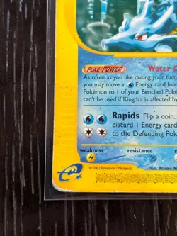 Kingdra 19/147 Rare Vintage WOTC Aquapolis E-Reader Pokemon Card MP - Image 5