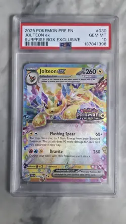 Stamped Eeveelutions PRISMATIC EVOLUTIONS PSA 10, 9 Card Collection ENGLISH - Image 4