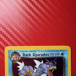 Holographic Dark Gyarados Pokemon Card Prerelease Promo Holo - Image 5