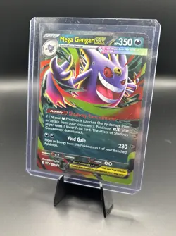 Pokemon Mega Gengar ex #73 Black Star Promo Holo Mega Evolution NM Card - Image 1