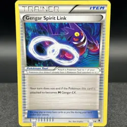 Gengar Spirit Link 95/119 Uncommon XY Phantom Forces Pokemon Card - Image 1