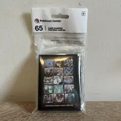 65 Flowing Steel Adventure Pokemon Center Trading Card Sleeves Sealed NEW 2024 - Image 2