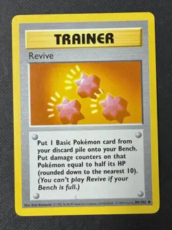 Revive 089/102 Pokemon Uncommon Base Set (Shadowless) Card - Image 1