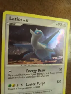 Latios LV.47 4/17 Pop Series 7 Vintage Holo Rare Pokemon TCG Card MP 🔥🔥🔥 - Image 3