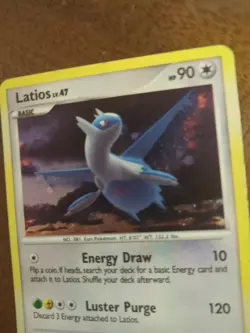 Latios LV.47 4/17 Pop Series 7 Vintage Holo Rare Pokemon TCG Card MP 🔥🔥🔥 - Image 4