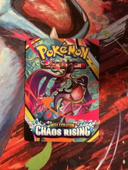 Pokemon Chaos Rising Prerelease Trainer Tips card Mega Dragalge NM - Image 1