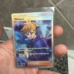 Molayne - 212/214 - Pokemon Unbroken Bonds Sun & Moon Full Art Rare Card NM - Image 1