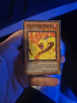 Solar Flare Dragon (Common) Blaze Of Destruction Yugioh Card - Image 1