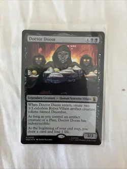 Doctor Doom - MTG 0095 - Marvel Super Heroes (Foil) Mythic Legendary Creature - Image 1