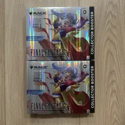 🔥2x New Sealed Magic The Gathering- Final Fantasy Collector Booster Omega Box🔥 - Image 1