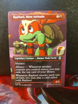 Raphael, Most Attitude (Borderless) Teenage Mutant Ninja Turtles Regular - Image 1