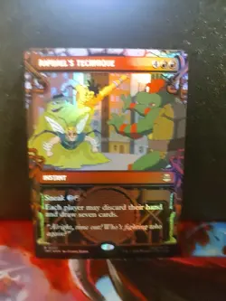 Raphael's Technique (Showcase) Teenage Mutant Ninja Turtles Foil - Image 1