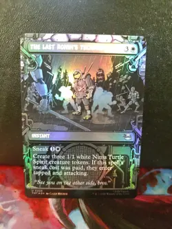 The Last Ronin's Technique (Showcase) Teenage Mutant Ninja Turtles Foil - Image 1