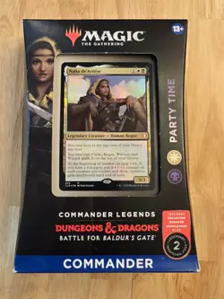 Party Time Commander Deck Commander Legends Baldur's Gate MTG Sealed - Image 1
