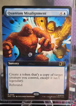 Quantum Misalignment (Extended Art) Commander: Marvel Super Heroes Regular - Image 1