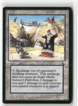Sorrow's Path Dark Land Rare MTG NM - Image 1