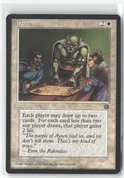 Truce Rare Homelands Magic: The Gathering Near Mint - Image 1