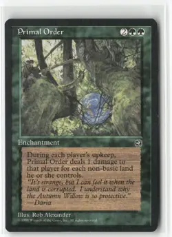 Primal Order Rare Homelands Magic: The Gathering Near Mint - Image 1