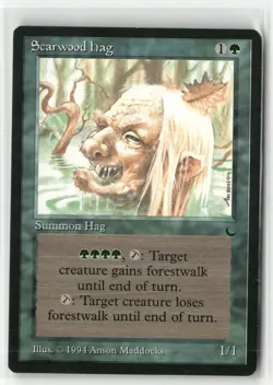 Scarwood Hag Uncommon The Dark Magic: The Gathering Near Mint - Image 1