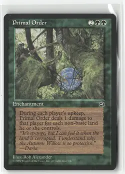 Primal Order Rare Homelands Magic: The Gathering Lightly Played - Image 1