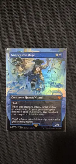 Snapcaster Mage (CHOCOBO TRACK FOIL) MTG | NM | Final Fantasy Commander - Image 1