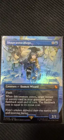 Snapcaster Mage (CHOCOBO TRACK FOIL) MTG | NM | Final Fantasy Commander - Image 4