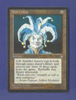 1995 Magic the Gathering - Jester's Cap - Ice Age MTG - Image 1