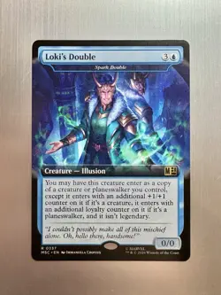 Loki’s Double - 337 - MTG: Marvel Super Heroes - Extended Art - Spark Double - Image 1