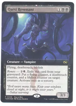 MTG Qarsi Revenant R Tarkir: Dragonstorm #426 FOIL - Image 1