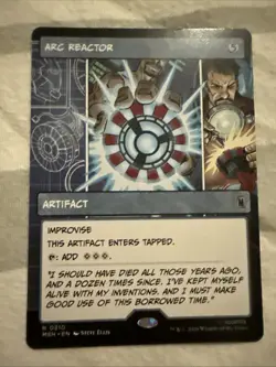 Arc Reactor (Borderless) 310 Marvel Super Heroes NM - Image 1
