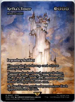 Kefka's Tower - Bolas's Citadel (Showcase) R FCA 7 NM - Image 1