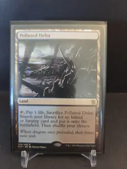 MTG - Polluted Delta - Khans of Tarkir - LP - Image 1