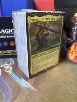 Magic: The Gathering Lord Of The Rings Sauron, Lord Of The Rings Commander Deck - Image 4
