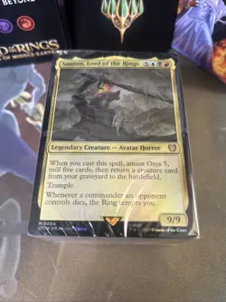 Magic: The Gathering Lord Of The Rings Sauron, Lord Of The Rings Commander Deck - Image 5
