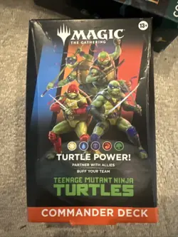 NEW! Deck "Turtle Power" Teenage Mutant Ninja Turtles TMT MTG SEALED! - Image 1