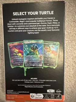 NEW! Deck "Turtle Power" Teenage Mutant Ninja Turtles TMT MTG SEALED! - Image 2