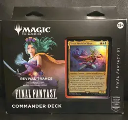 Final Fantasy Commander Deck: Revival Trance -Magic The Gathering MTG New Sealed - Image 1