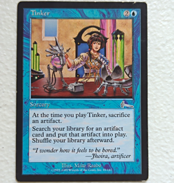 Wizards of the Coast MTG Tinker Urza's Legacy Uncommon Regular 45 EN - Image 1