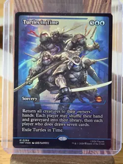 Turtles in Time (Showcase) #284 - Teenage Mutant Ninja Turtles (TMT) Foil - Image 1