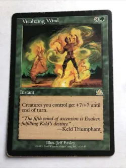 Vitalizing Wind X1 Prophecy Played Condition See Pics Front Back - Image 1